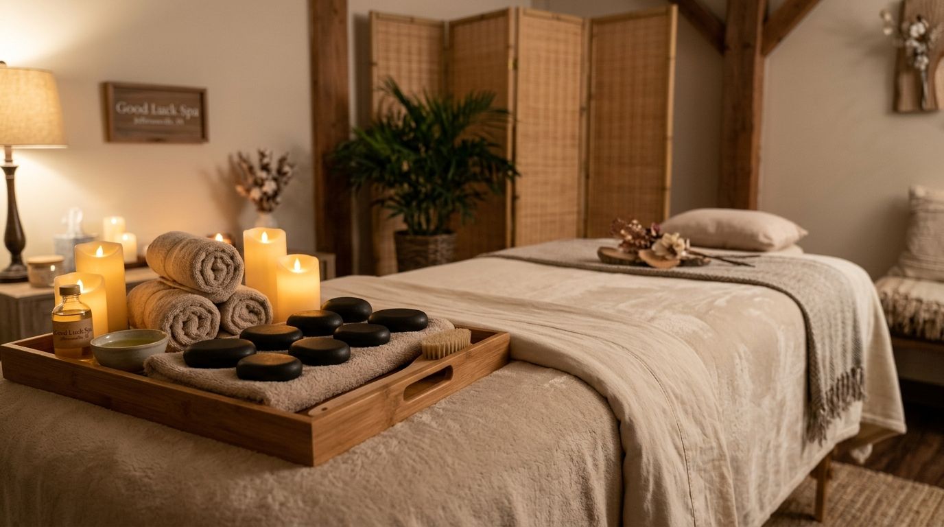 Illustration of Good Luck Spa, massage spa in Jeffersonville, IN, photo 4 of 6